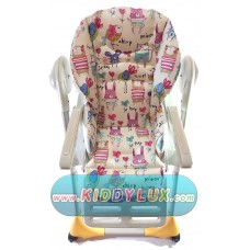 Чехол на стульчик для кормления Chicco polly 2в1 плащевая ткань