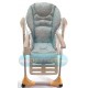 Чехол на стульчик для кормления Chicco polly 2в1 плащевая ткань