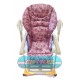 Чехол на стульчик для кормления Chicco polly 2в1 плащевая ткань