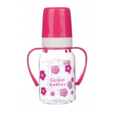 Бутылка с ручкой BPA Free 120 мл Canpol Babies 11/821